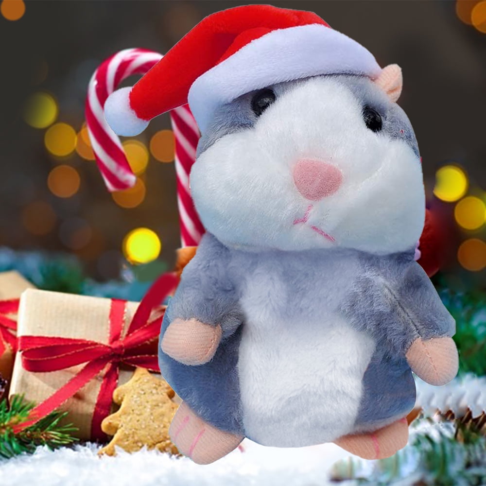 christmas talking hamster