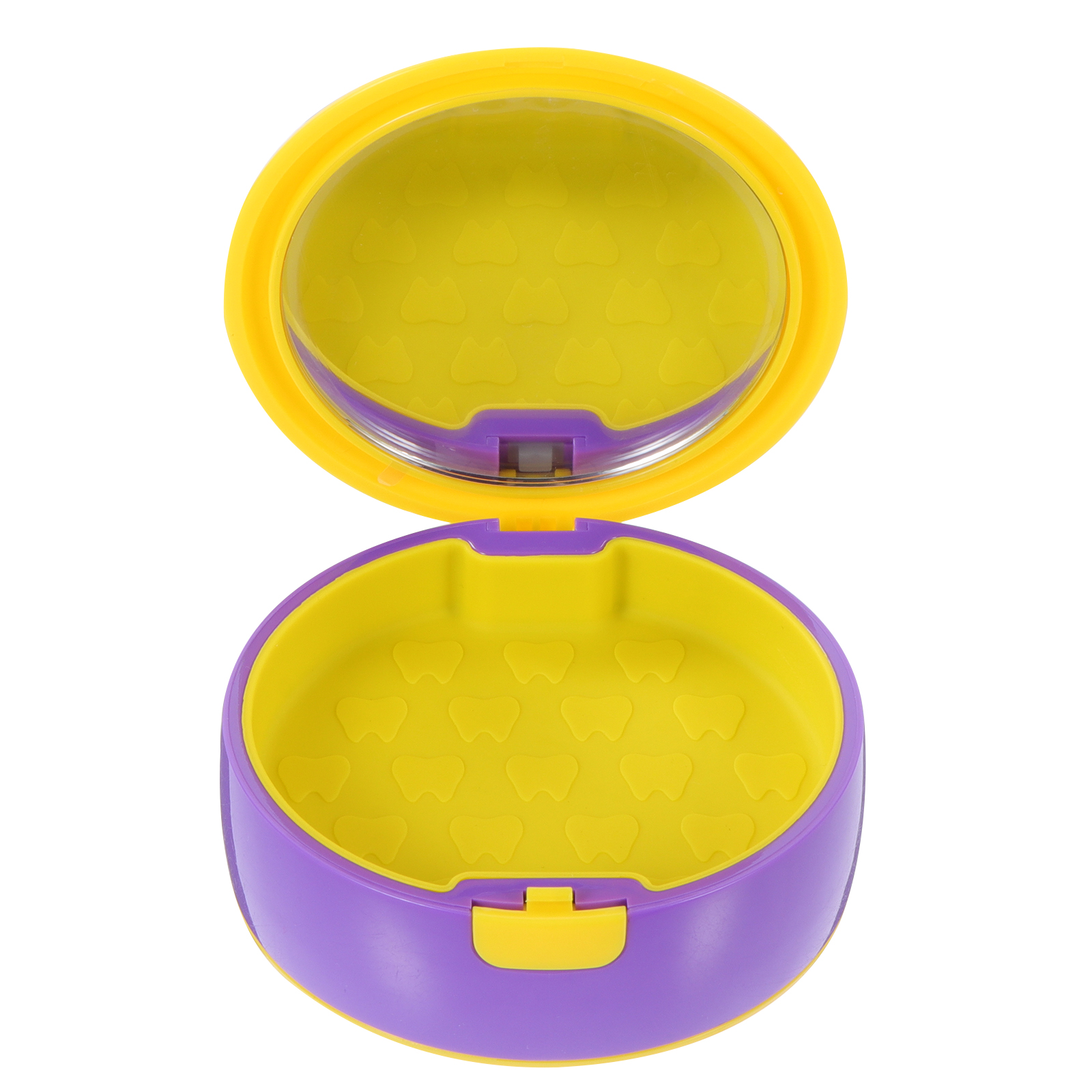 Hemoton Retainer Denture Case Container Holder Cleaning Box Dental