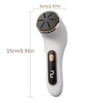 thumbnail image 3 of Rechargeable Electric Foot Polisher with 3 Replaceable Heads, USB Rechargeable & Waterproof, Portable Callus Remover for Thick Sole Calluses, 3 of 10