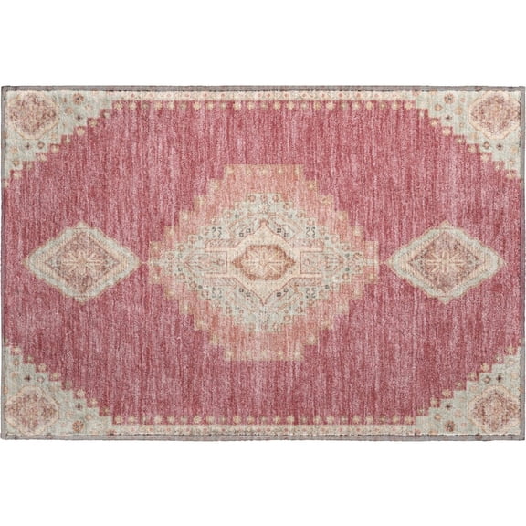 Dalyn Rugs Premium Machine Washable Mayfield AMF1014 Blush 1'8" x 2'6" Rug