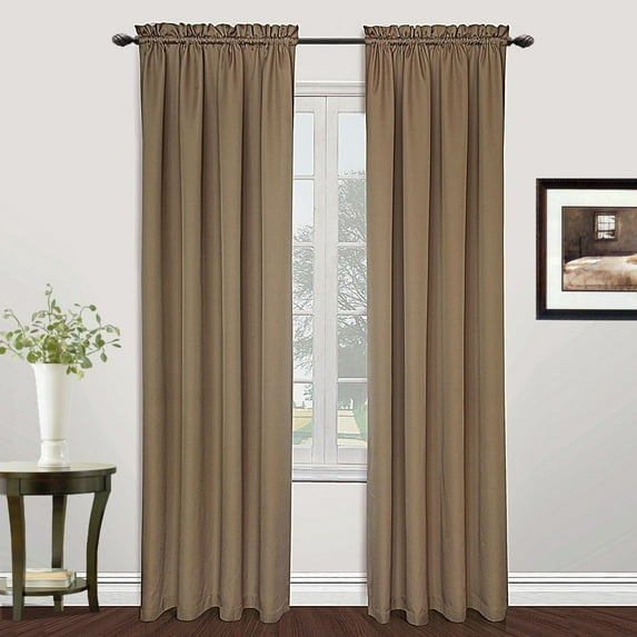 METRO 54" X 108" WINDOW CURTAIN PANEL Taupe