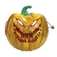 thumbnail image 1 of Máscara de calabaza de Halloween, Jackolantern, decoración novedosa, aterradora para mascaradas Amarillo, 1 of 7