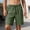 Army Green, variant on Uwinwear Shorts for Men Lightweight Casual Shorts Elastic Drawstring Waist Baggy Lounge Trunks with Breathable Fabric Black M