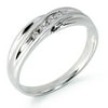 1/10 Carat Diamond Men's Ring -- Camelot
