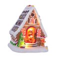 thumbnail image 3 of Casa de jengibre decorativa Strade Fareast Limited con luz y música 15,5 cm x 13,1 cm x 18,6 cm, 3 of 8