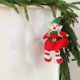 thumbnail image 5 of xihome Adorno colgante de tela para rbol de Navidad, decoracin festiva navideña, 5 of 6