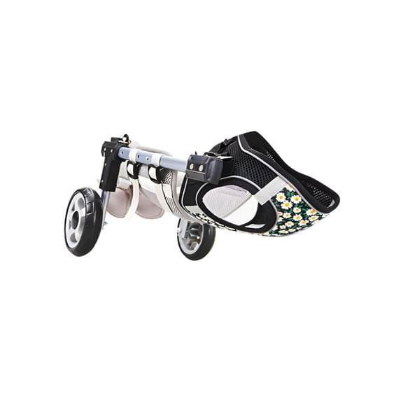 Sinyiin Two Wheel Pet Leg Support Wheelchair Adjustable Frame Lightweight Design Mobility Aid For Disabled Dogs