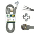 thumbnail image 1 of Cable de secado EP de 3 puntas 10/3 SRDT 30A, 6 pies con NEMA 10-30, gris, 1 of 7