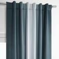 thumbnail image 2 of Half Price Drapes Parallel Teal Room Darkening Curtains for Bedroom (1 Panel), 50W X 96L, 2 of 10