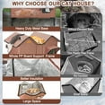 thumbnail image 5 of Heated Outdoor Cat House Weatherproof for Winter - Extra Large Heated Cat House for Outside, Elevated Bed, Escape Door, Fully Insulated Feral Cat Shelter for Multiple Cats Small Dogs, Easy Assembly, 5 of 8