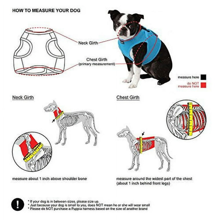 PUPPIA International Soft Vest Harness, Small, Grey