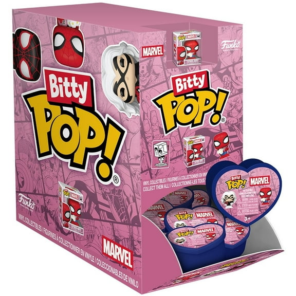Funko Bitty POP! Singles: Spider-Man Valentines (One Random Bitty POP! Per Purchase)