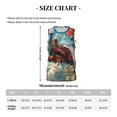 thumbnail image 4 of Honeii Beautiful Red Train Hot Air Balloon print basktball shirt for men and women, Unisex basketball jersey for Theme party-XX-Large, 4 of 6