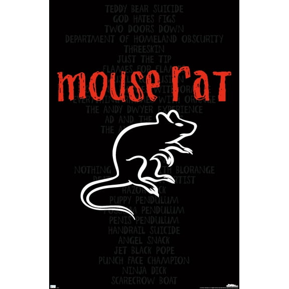 Parks and Recreation - Mouse Rat Wall Poster, 22.375" x 34"