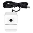 thumbnail image 3 of Web Cam, 1920 X 1080p CMOS 1080p 30fps Webcam Ordinateur USB avec Couvercle de Protection pour Classe en Ligne pour Diffusion en Direct pour Réunion Blanc, 3 of 8