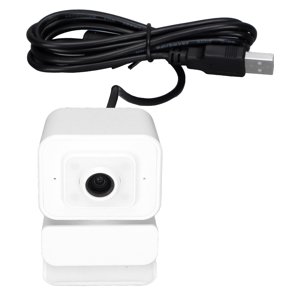 P Webcam, White Web Cam Webcam haute définition USB Conception de la Webcam pour ordinateur Next-Gen