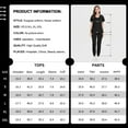 thumbnail image 7 of VIAOLI Scrubs Set for Women Nurse Uniform Jogger Set Stretch Top & Pants with Multi Pocket for Nurse Workwear, 7 of 7