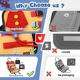 thumbnail image 4 of Toddler Busy Board Basic Life Skills Learning Early Educational Activity Board for Fine Motor Skills Interactive Sensory Montessori Board Gift, 4 of 7