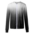thumbnail image 5 of ChaoHeng Womens Coats and Jackets Winter,Women Fashion Printed Blouse Long Sleeve Tops Sweatshirt Pockets Hoodied Coat,Black,XL, 5 of 6