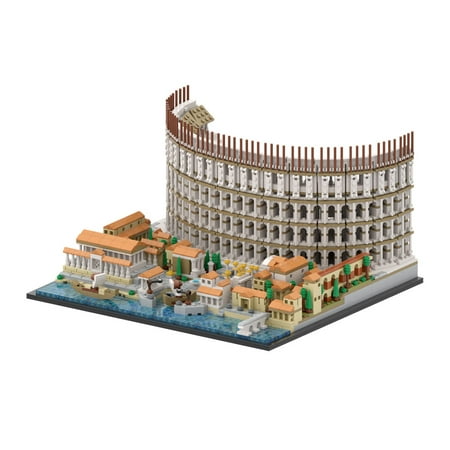 Temple Greece Acropolis of Athens Palace Building Blocks Set Castle Tower Architecture Bricks Toy Festivals Gift
