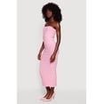 thumbnail image 2 of Women's Greek Key Knit Strapless Midi Dress, 2 of 3
