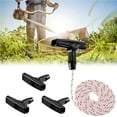 thumbnail image 4 of Starter Handle ABS Firm Structure Upgraded Trimmer Edger Brush Engine Fittings Engine Parts Chainsaw Trimmer Brush Starters Rope Starting Device Pull Cord, 4 of 9