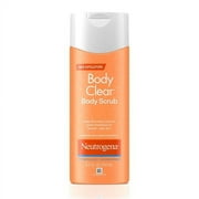 Neutrogena Body Clear Body Scrub, Salicylic Acid Acne Treatment With Microbeads - 8.5 Oz, 3 Pack