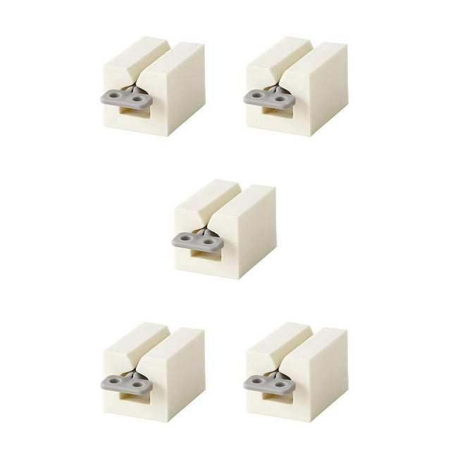 ZheElen 1Pcs Home Plastic Toothpaste Squeezer Tube Easy Dispenser Rolling Holder Bathroom Supply Tooth Cleaning Accessories white 5Set