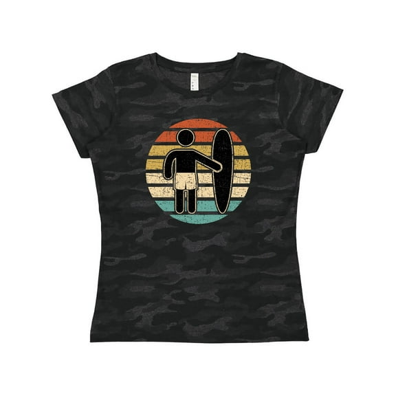 Inktastic Surfing Gift for Surfer Women's T-Shirt