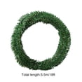 thumbnail image 2 of Christmas Cane Straw Pvc Garland Brace Family Decorations For Indoor Outdoor Garden Gate Ribbon 5.5 Meters Rattan, 2 of 12