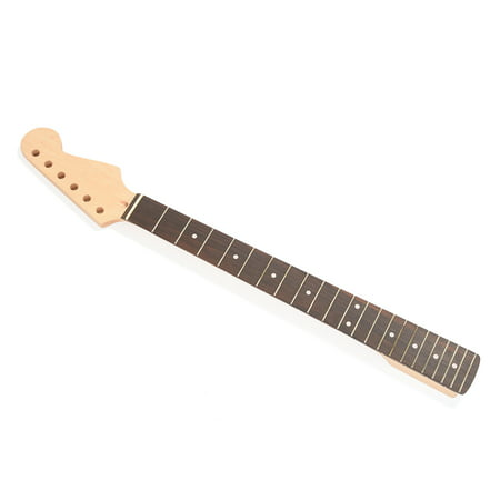 SODIAL Maple/rosewood Guitar Neck 22 Frets on Rosewood Strat Shred Neck (Best Strat Replacement Neck)