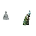 thumbnail image 1 of Estatua de Buda Mono de , figura budista, escultura en miniatura coleccionable, colección de animales, elegante adorno de mesa para patio de, 1 of 8