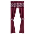 thumbnail image 2 of 5PC Window Set, Regal Home Collections Leila Embroidery Blackout Rod Pocket Curtain Panel, 2 of 7