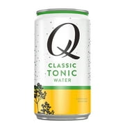 Q Mixers Classic Tonic, Premium Tonic Water: Real Ingredients & Less Sweet, 7.5 Fl Oz (Pack of 24)
