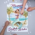 thumbnail image 3 of California, Mermaid Kisses and Starfish Wishes, Watercolor (1000 Piece Puzzle, Size 19x27, Challenging Jigsaw Puzzle for Adults and Family, Made in USA), 3 of 4