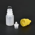 thumbnail image 3 of Uxcell 0.17 oz Empty Small Mouth Squeezable Eye Liquid Dropper Bottle Plastic Yellow 10 pcs, 3 of 6