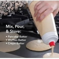 thumbnail image 2 of ACDANC 2026 New Batter Dispenser Pancake Batter Dispenser with Food Safe Materials Eco Friendly Cupcake Maker Machine for Portions Every Time for Kitchen Baking Breakfast Double, 2 of 6