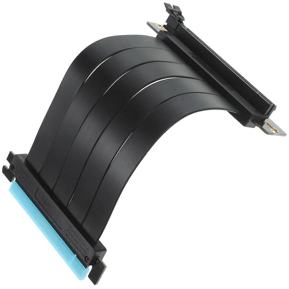 Graphics Card Pci-E Extension Cable For Computer Building With Black Color And Stable Connection Function In 1Pack Size