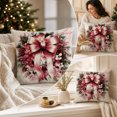 thumbnail image 4 of Novryn Christmas Themed Pillowcase, Snowman Santa Cushion Cover for Sofa, Cozy Home Textile Decor for Everyday Comfort, 4 of 7