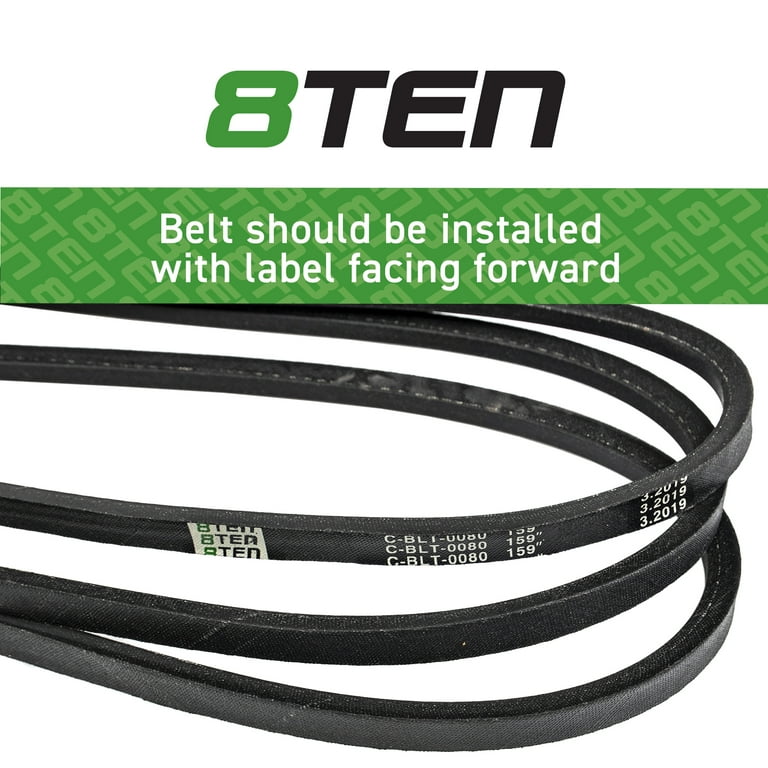 8TEN Deck Belt for Husqvarna iZ 5223 IZC 5223 510201201 52 inch