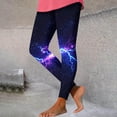 thumbnail image 1 of TaTaai Star Print Stretchy Non-see-through Fashion Women High Waisted Tight Yoga Pants Elastic Breathable Gym Workout Athletic Sports Casual Daily Wear Full Length Leggings Gift, 1 of 5