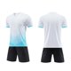 thumbnail image 2 of Odeerbi Niños Niñas Malla Rápido Seco Uniforme de Fútbol Set Gradiente Camiseta Shorts Respirable Ropa Deportiva Atlética Para 5-15 Años, 2 of 6