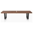thumbnail image 2 of Nicer Furniture banc Nelson en noyer 4 pi, 2 of 2