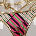 thumbnail image 4 of Traje de baño para mujer, traje de baño triangular, bikini de vendaje, ropa de playa METRO, 4 of 9