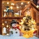 thumbnail image 4 of Adornos Navideños: Mini Árbol de Navidad para El Hogar. Decoración Navideña En Miniatura para Escritorio., 4 of 6