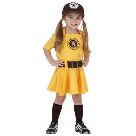 Toddler A League of Their Own Kit Costume