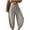 Gray, variant on Plebaso Women's Summer Pants Drawstring High Waist Joggers Casual Lightweight Baggy Trousers for Women