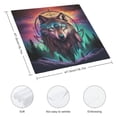 thumbnail image 3 of WYYP Wolf Dream Catcher Night Sky Cloth Napkins for Dining Table Kitchen Party Decoration 6 PCS, 3 of 7