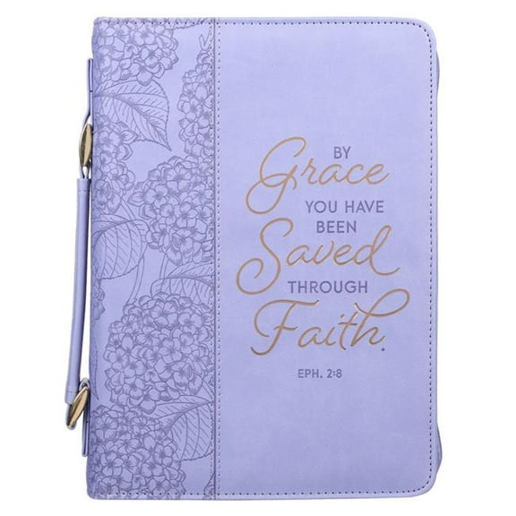 by Grace You Have Been Saved Ephesians 2-8 Bible Cover - Medium