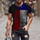 thumbnail image 5 of Blusa Del Día de la Independencia de los Hombres, Suéter de Impresión Casual Cuello Redondo para Uso Al Aire Libre Y Diario, Camiseta Patriótica de Moda, 5 of 8